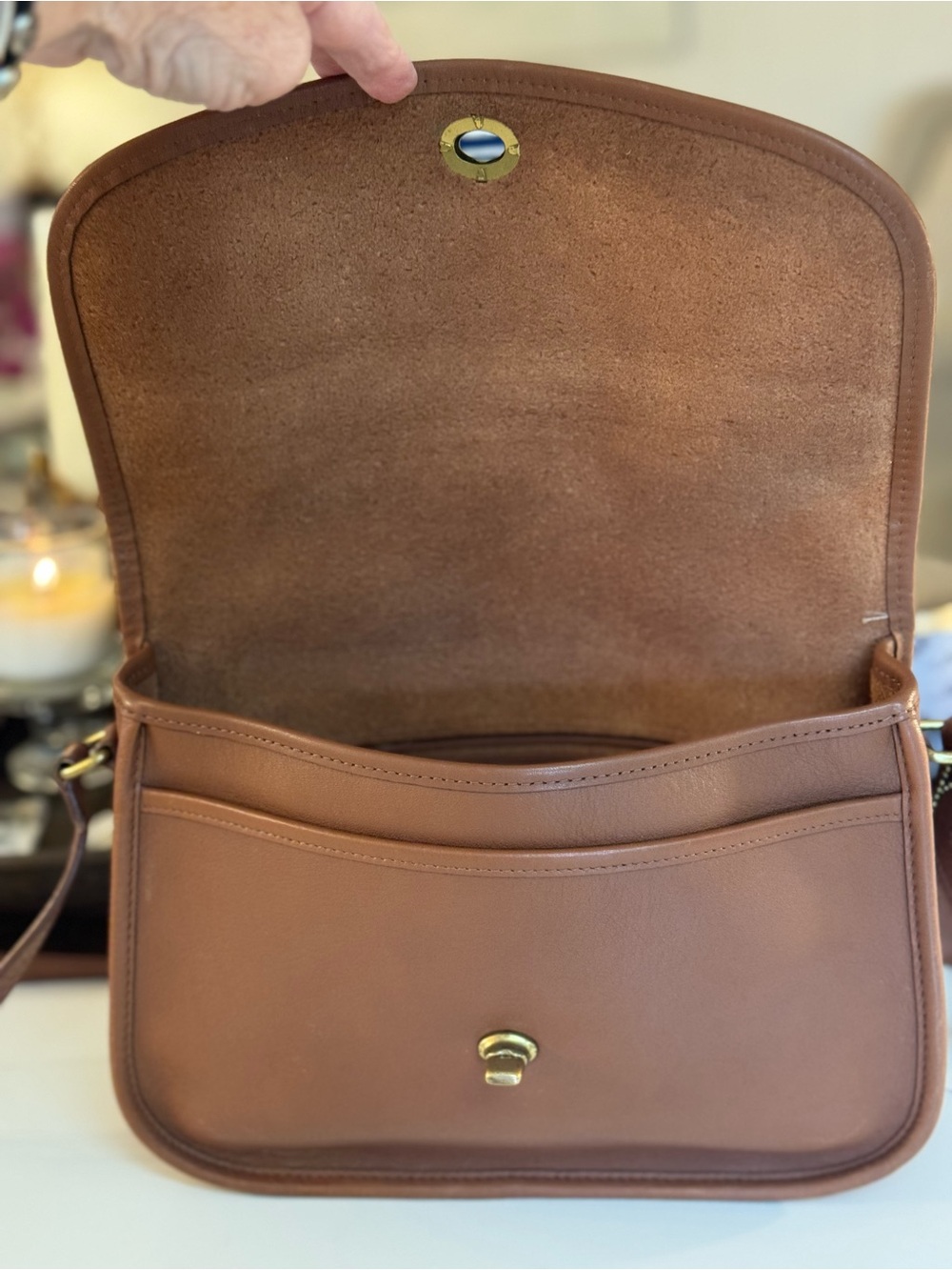 🤎 VINTAGE COACH TAN CITY BAG! - Picture 9 of 11